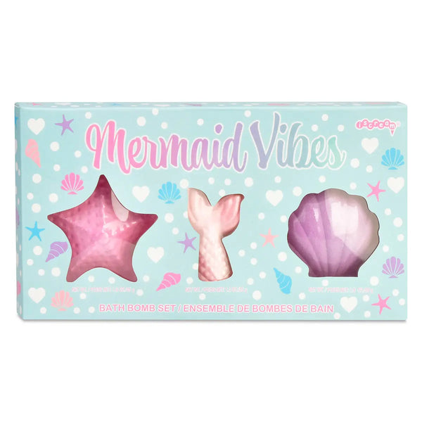 Iscream Mermaid Vibes Bath Bomb Set