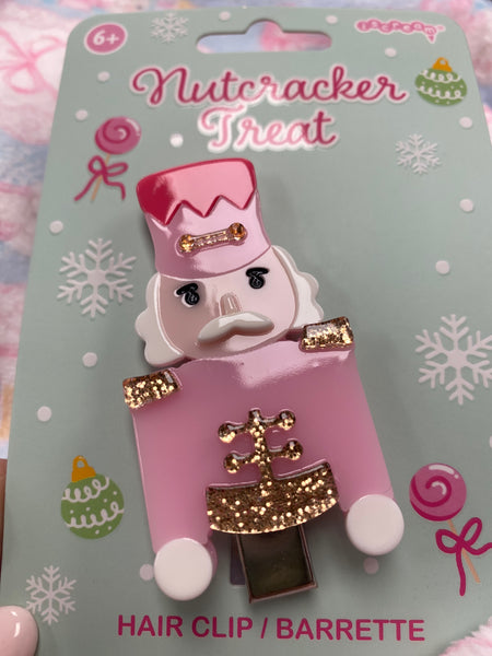 Nutcracker Hair Clip