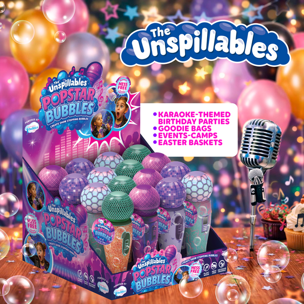 WOWMAZING The Unspillables Pop Star Bubbles