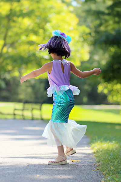 Great Pretenders Misty Mermaid Dress - Pink/Mint
