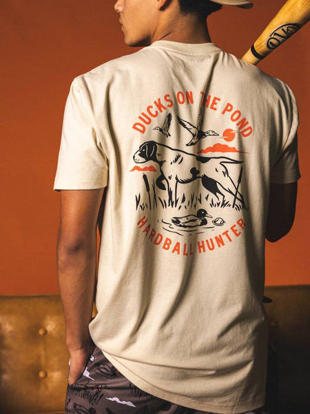 Hardball Hunter That Dog Will Hunt T-Shirt (Cream)