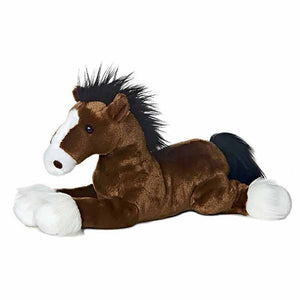 KC 12" Clydesdale Horse Plush