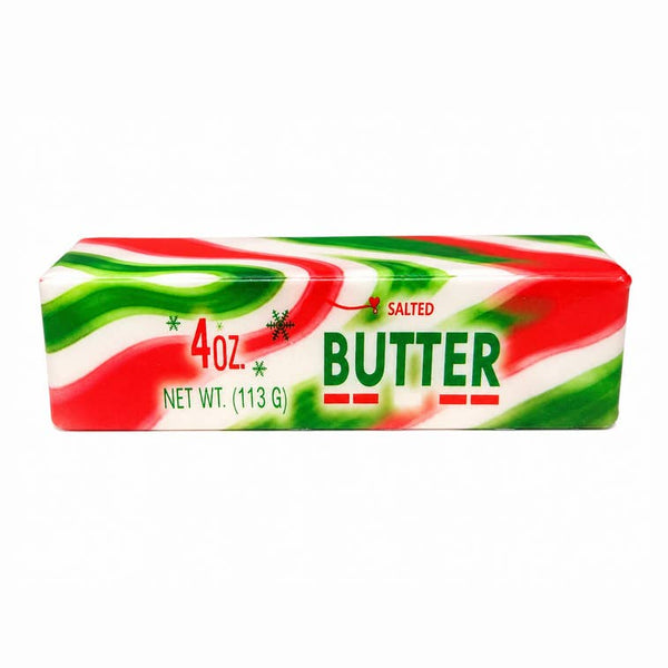 Holiday Swirl Butter Squishy – Christmas Candy Cane Slow Rise Sensory Toy