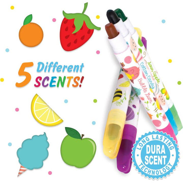 Spring Smelly Gellies - Scented Glidwrite Gel Coloring Stick