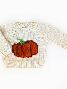 Pumpkin Crew Neck Sweater