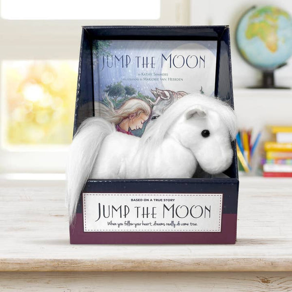 Jump the Moon Book + Pony Gift Set