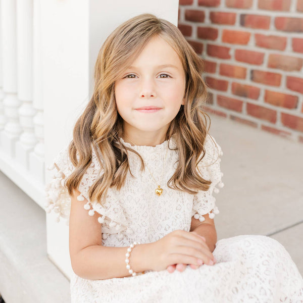 Whitley - 14K Gold-Plated Chunky Pearl Bracelet