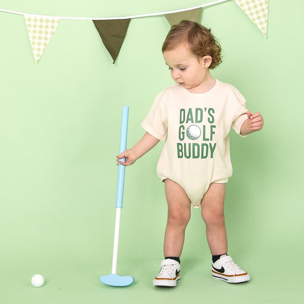 Dad's Golf Buddy Short Sleeve Romper