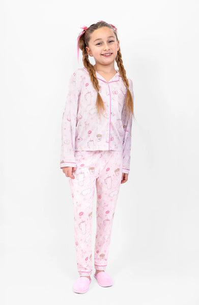 Blush Club Long Sleeve Pajama Set