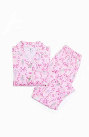Nutcracker Long Sleeve Pajama Pant Set