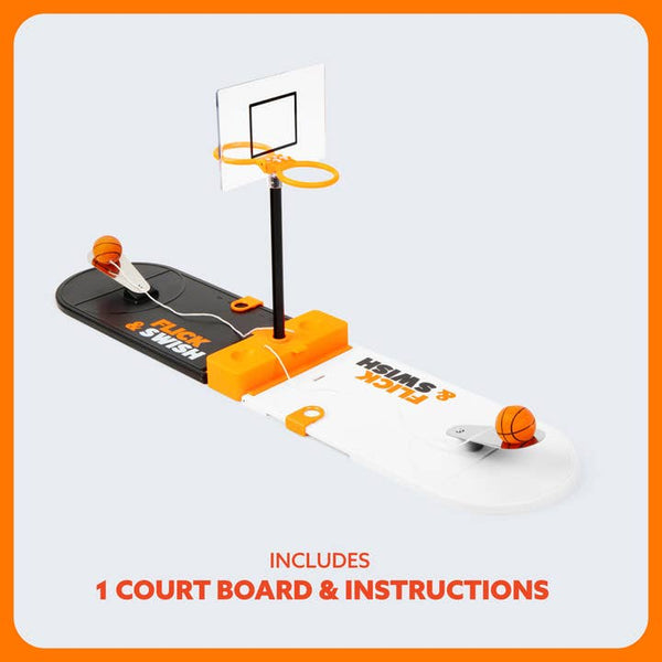 Flick & Swish Basketball Game – A Mini Hoops Showdow