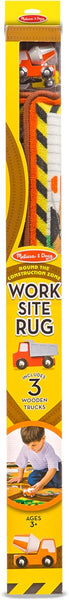 MD Round the Construction Zone Work Site Rug