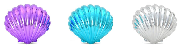 Iscream Shimmering Seashell Shaped Vanilla Scented Lip Balm Trio