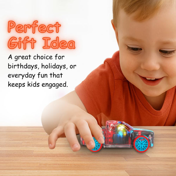 Marble Racers LED Light-Up Pull-Back Race Car