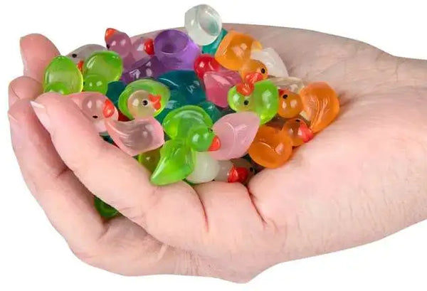 ORB Teeny Tiny Mini Ducks Toys 40 Pack