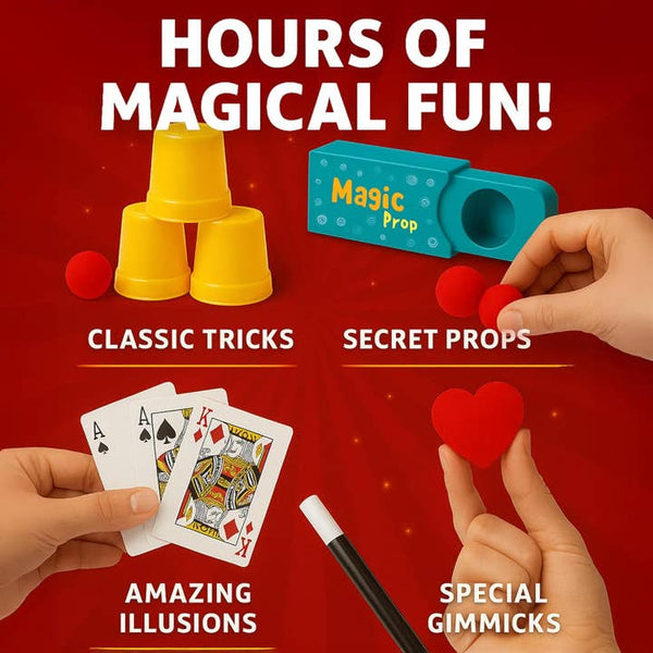 Magic Tricks - Fun Learning Gift Magic Kit