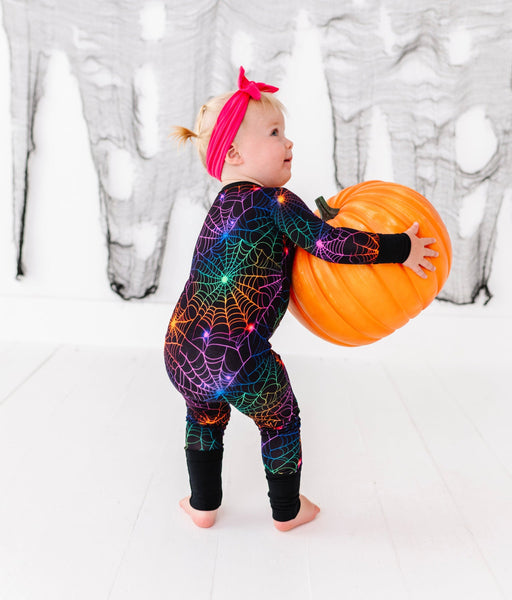Neon Webs Convertible Romper