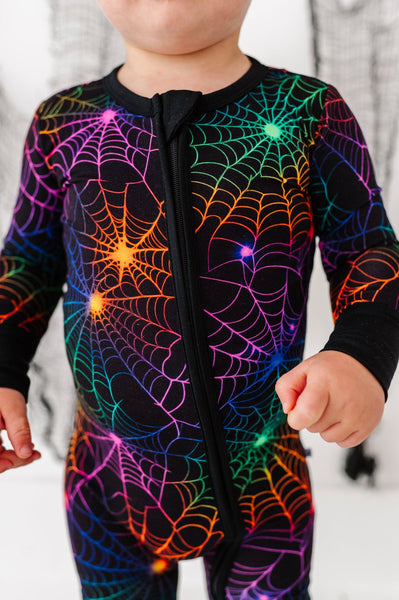 Neon Webs Convertible Romper