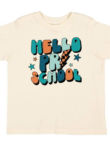 Hello Preschool Short Sleeve T-Shirt