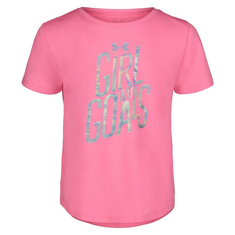 UA "Girl With Goals" Short Sleeve Graphic Tee