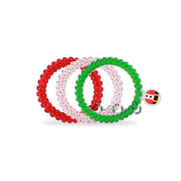 Teleties Secret Santa Hair Ties - Small