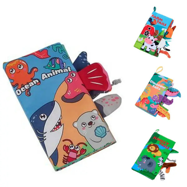 Animal Tails Cloth Books