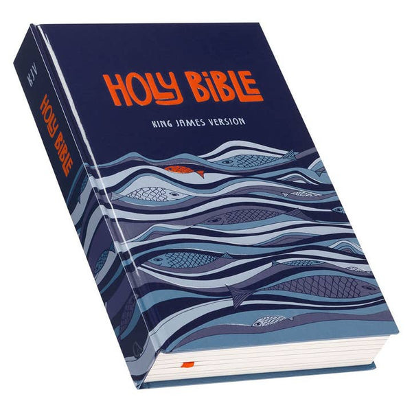 Kjv Bible Kid Edition Hardcover-Blue