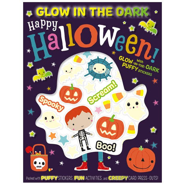 Sticker Activity Book Glow in the Dark Happy Halloween!