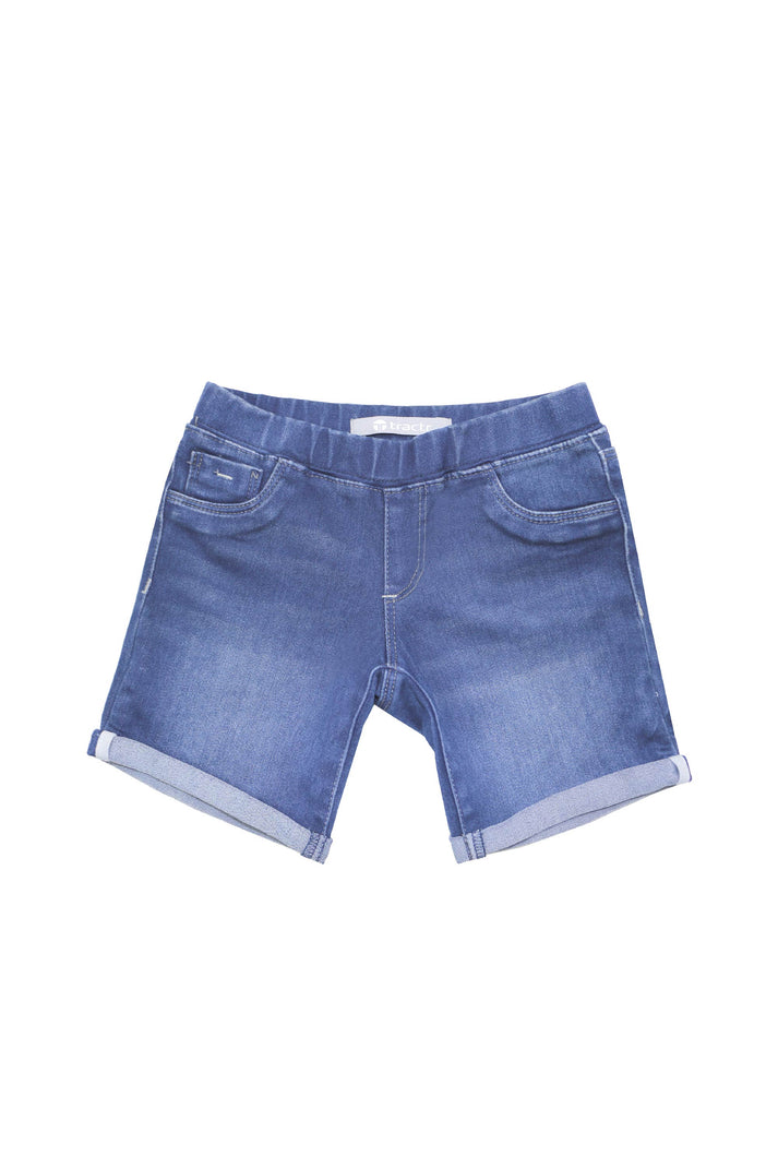 Bermuda Roll Cuff Pull On Short