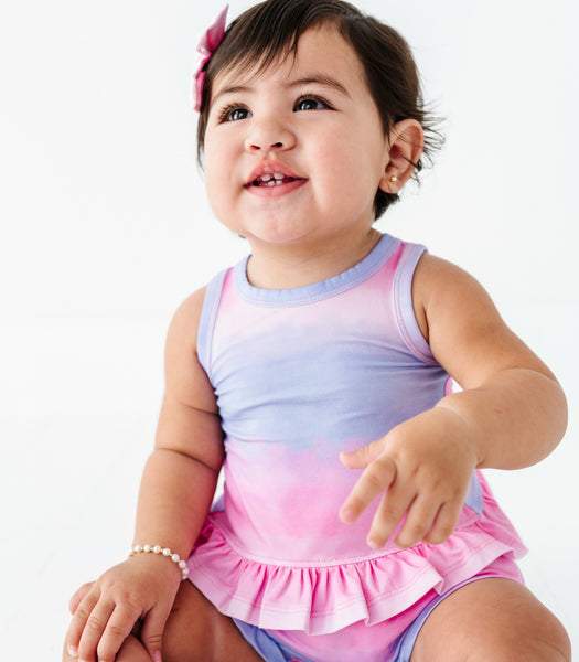 Pink/Purple Ombré Swing Top Set