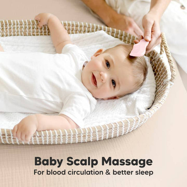 KB KeaBabies Baby Hair Brush and Comb Set