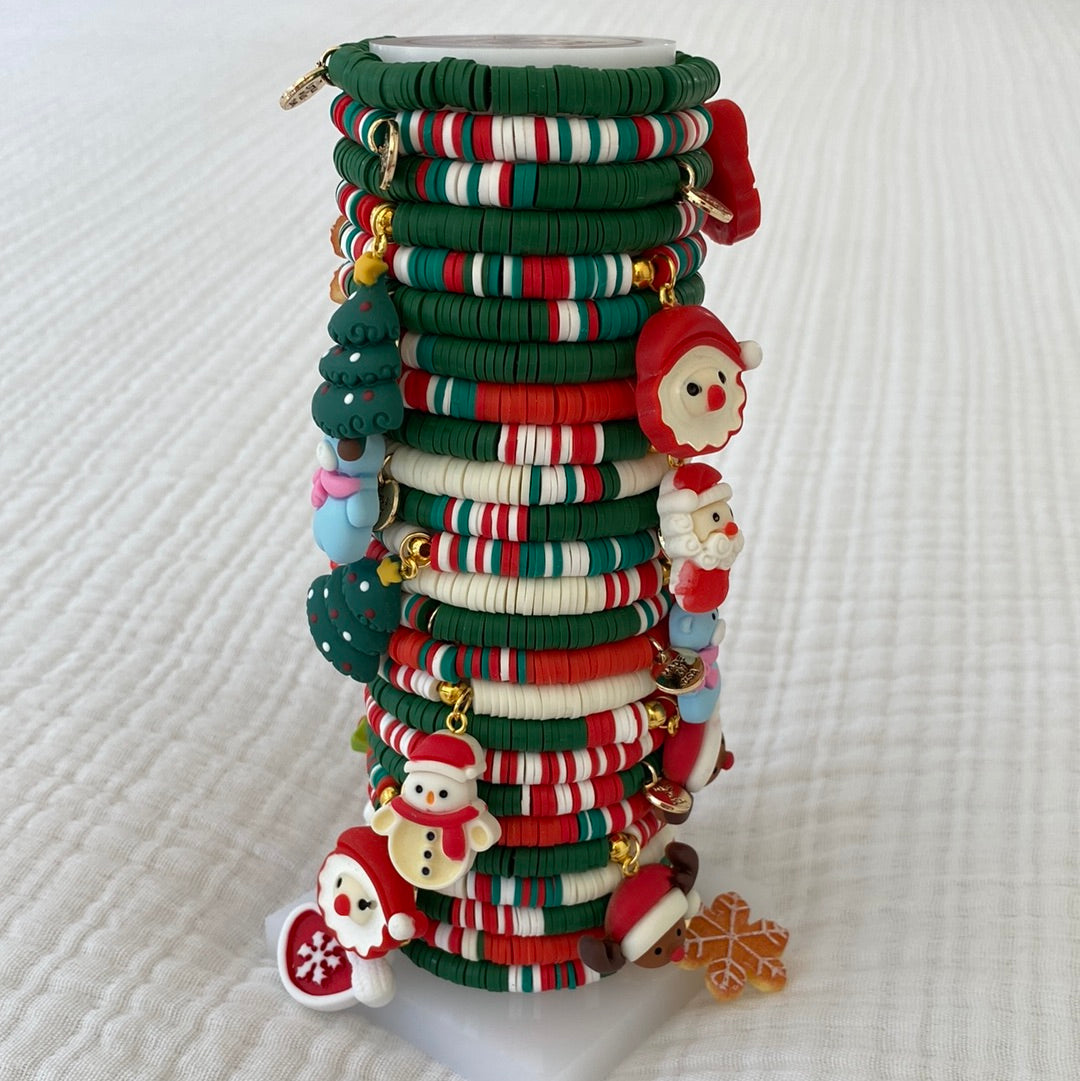 Little Miss Zoe Stack Bracelets - Holiday