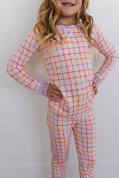 Candy Plaid 2 Piece Set