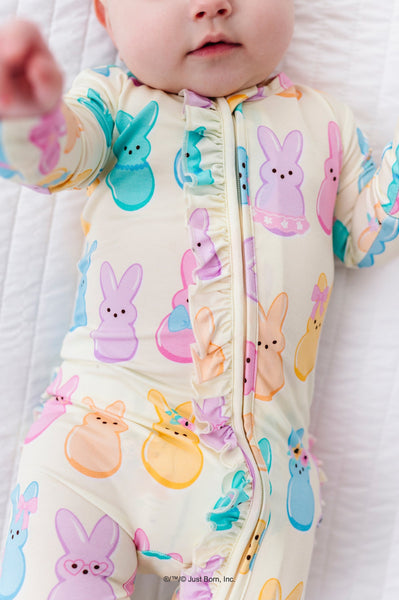 Pastel PEEPS™ Ruffle Convertible Romper