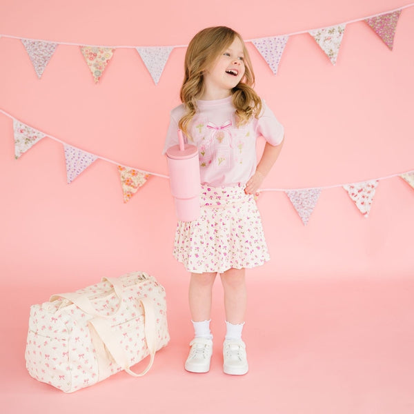 Ditsy Floral Athletic Skort