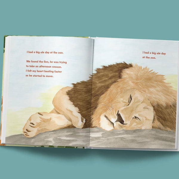 Musical Book Big Ole Day At the Zoo