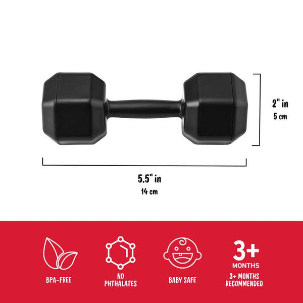 Buff Baby-Dumbbell Rattle