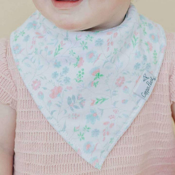 Baby Bandana Bibs - Claire