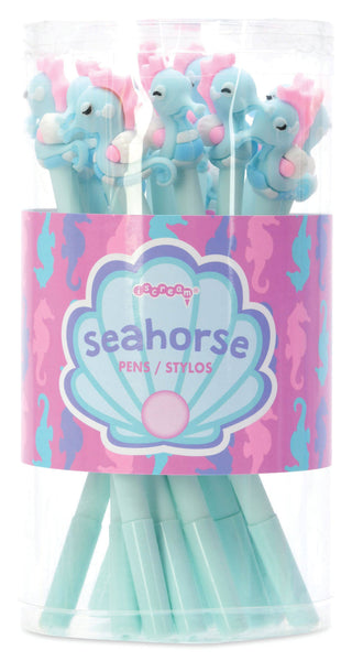 Iscream Blue & Pink Seahorse Pen