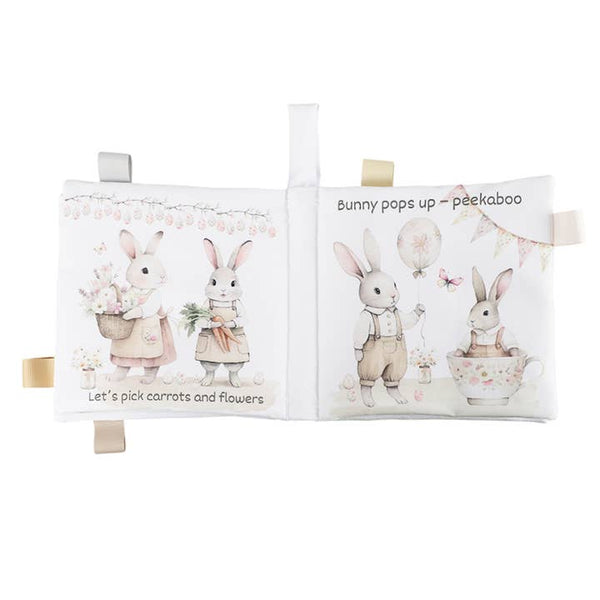 Happy Easter Tabs Soft Crinkle Cloth Baby Book