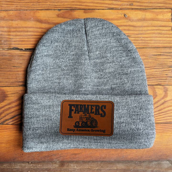 Tractor Farm Country Western Beanie