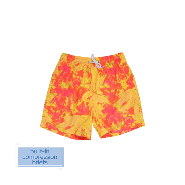 Galactic Moon Swim Trunks