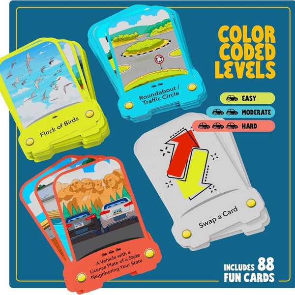 Road Rally Travel Scavenger Hunt Card Game
