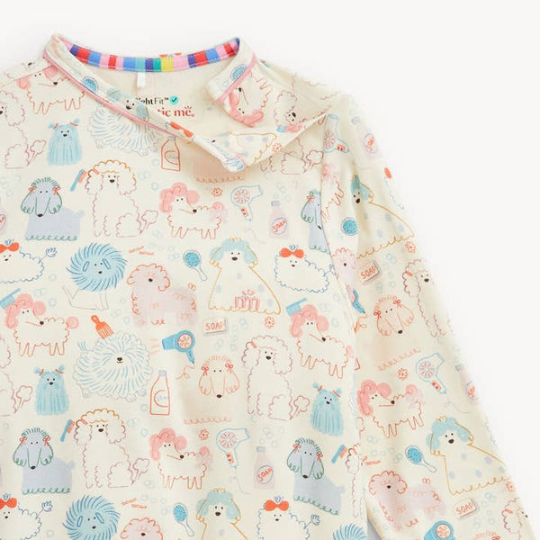 Poodle Pawlor Rf L/S Nightgown