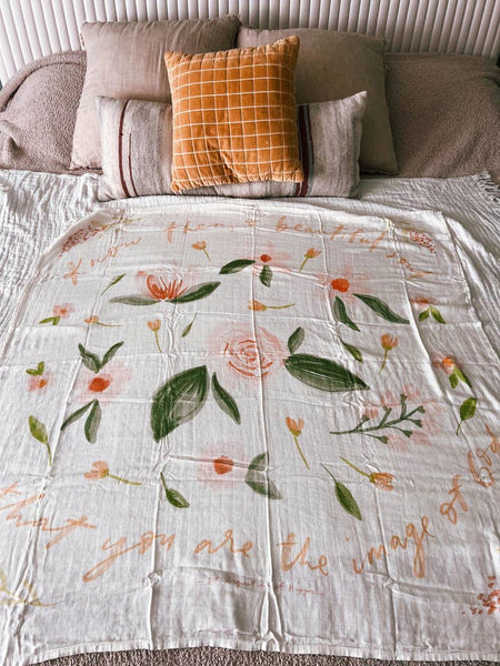 Beautiful Soul Bamboo Cotton Muslin Swaddle