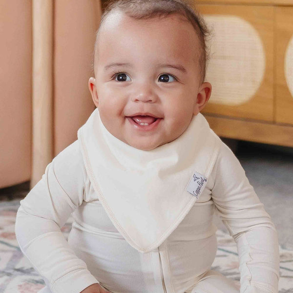 4 Pack Baby Bandana Bibs - Cru