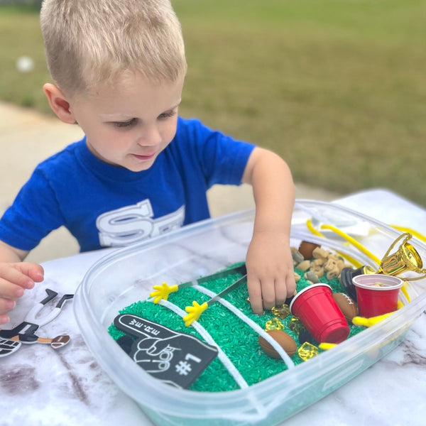 Football Rice Sensory Kit