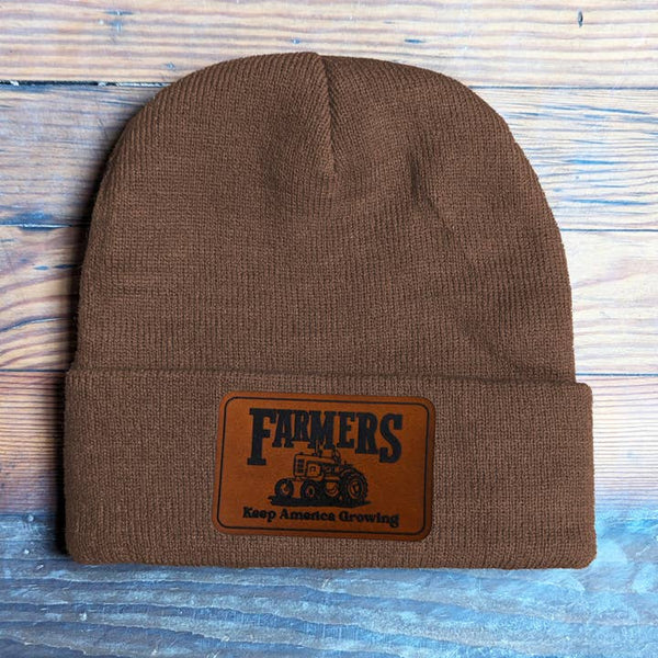 Tractor Farm Country Western Beanie