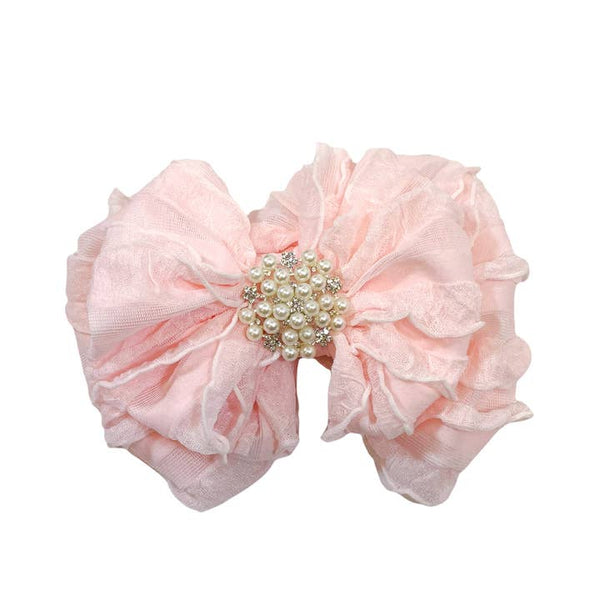 Pearl Ruffled Headband