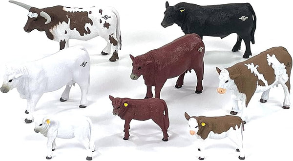 8 Piece Cattle Set